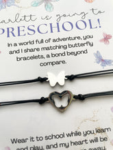 Load image into Gallery viewer, Personalized First Day Of School Bracelets For You &amp; Me