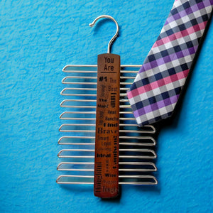 "You Are" Positive Affirmation Tie Holder