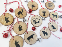 Load image into Gallery viewer, Nativity Ornament Set