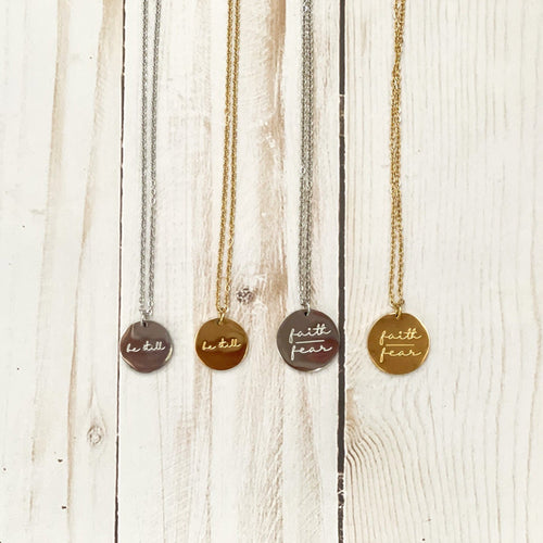 4 necklaces in a row