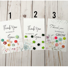 Load image into Gallery viewer, &quot;Thank You for helping me Grow&quot; Magnet Set